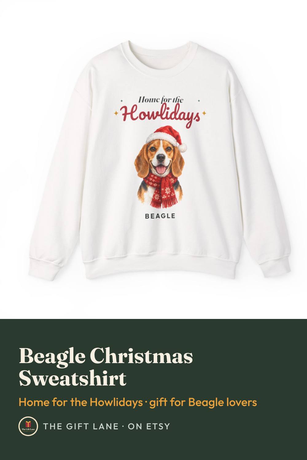 Beagle Christmas Sweatshirt