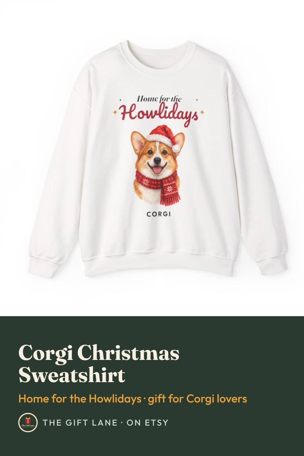 Corgi Christmas Sweatshirt
