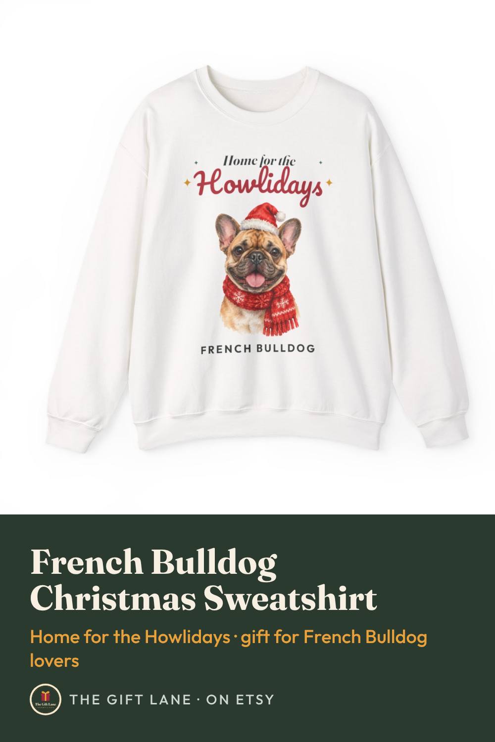 French Bulldog Christmas Sweatshirt