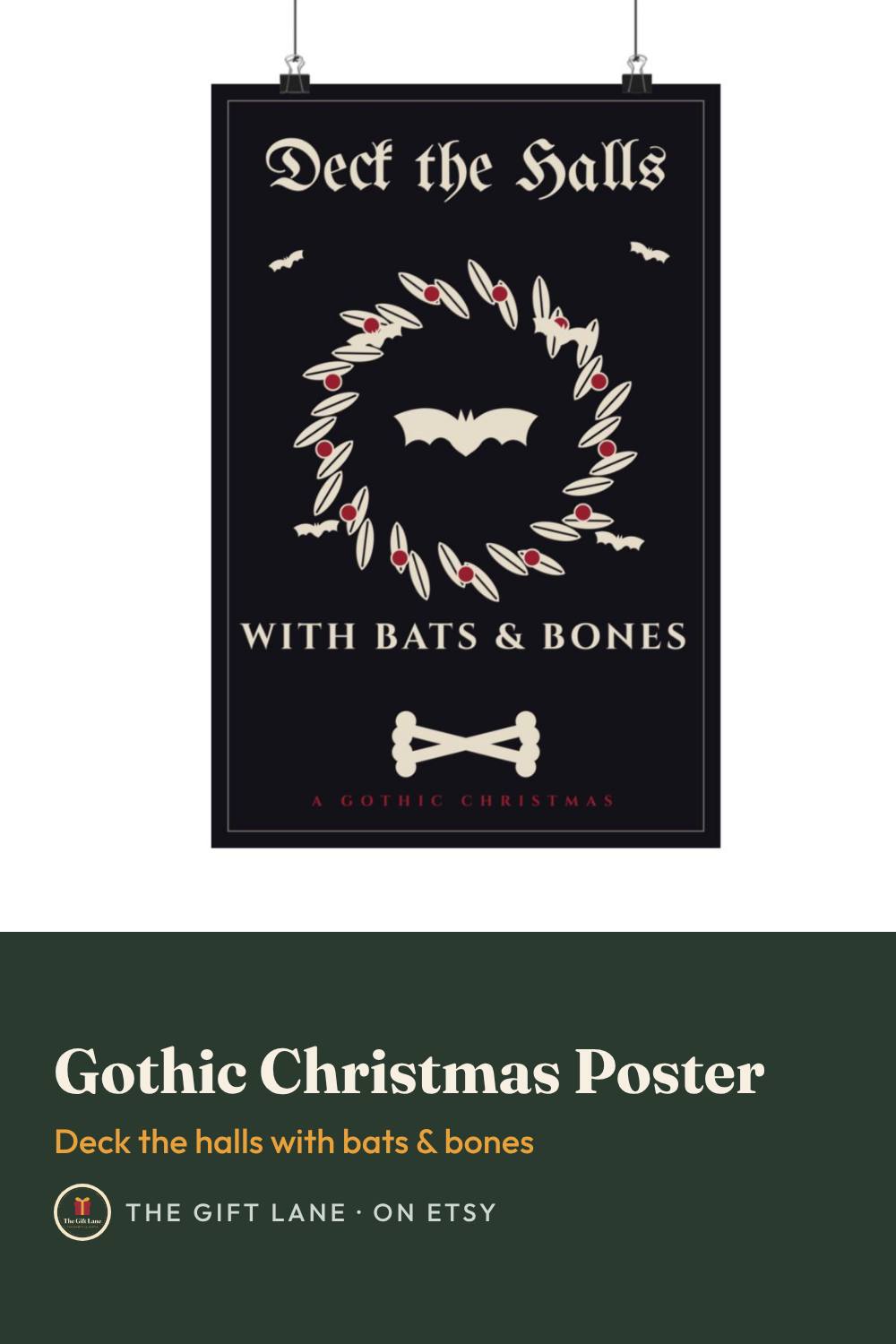 Gothic Christmas Poster