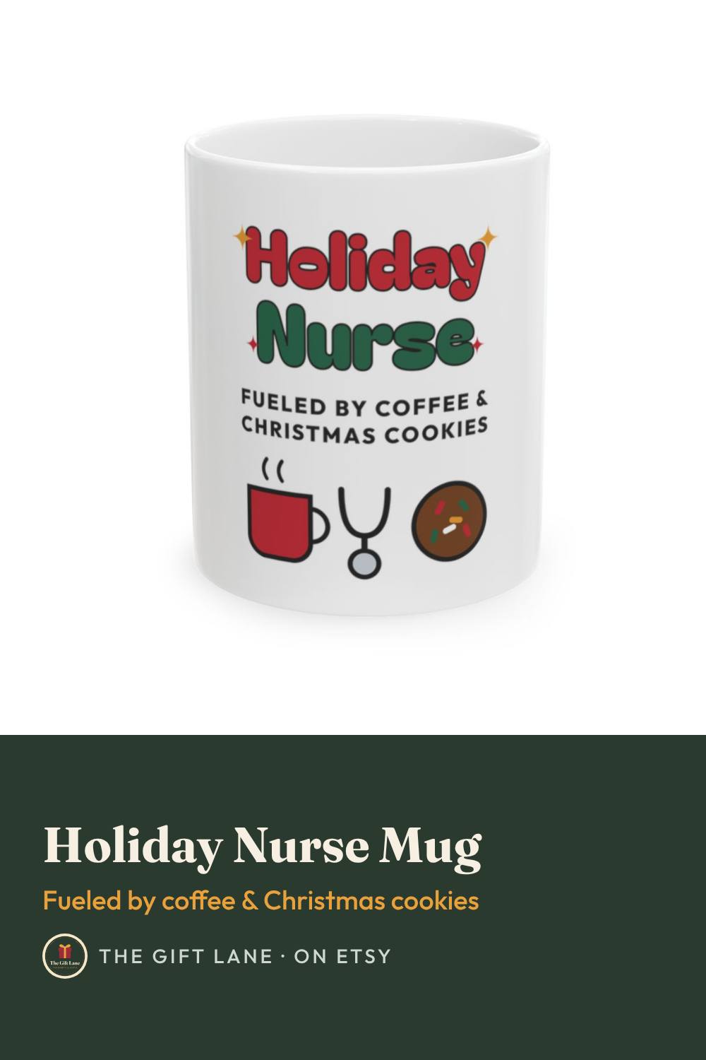 Holiday Nurse Mug